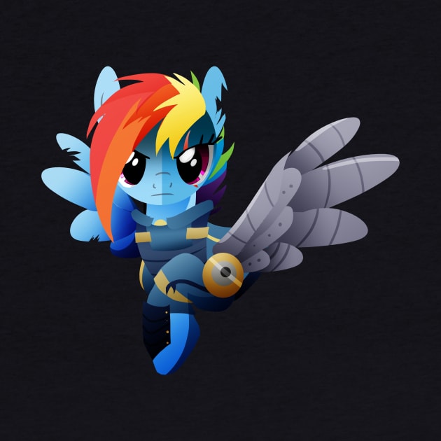 Warrior Rainbow Dash by Ilona's Store